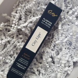 City Lips Hyaluronic lip plumping gloss